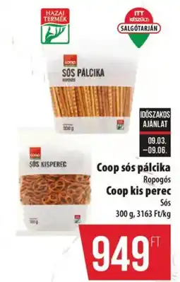 Coop Coop sós pálca ajánlat