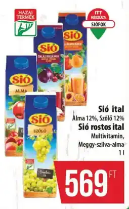 Coop Sió ital ajánlat