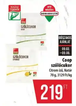 Coop Coop szőlőcukor ajánlat