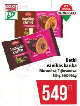 Coop Detki vaníliás karika ajánlat