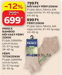 Auchan Prince zokni ajánlat