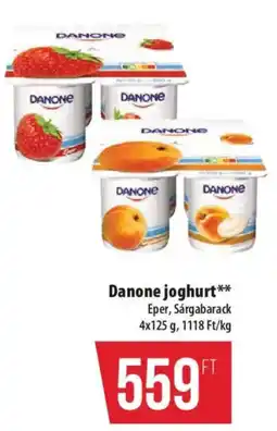 Coop Danone joghurt ajánlat