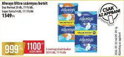 Coop Always szárnyas betét ajánlat