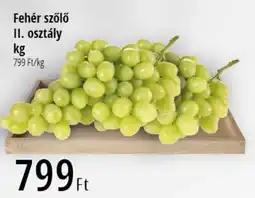 Real Fehér szőlő ajánlat