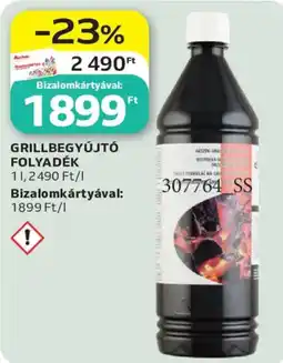 Auchan Grillbegyújtó folyadék ajánlat