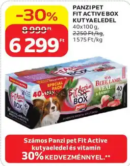 Auchan Panzi pet fit active kutyaeledel ajánlat