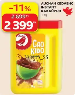 Auchan Auchan instant kakaópor ajánlat