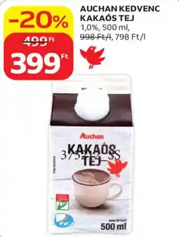 Auchan Auchan kakaós tej ajánlat