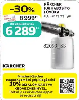 Auchan Kärcher fj6 habosító fúvóka ajánlat