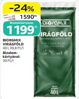 Auchan biorgmix virágföld ajánlat