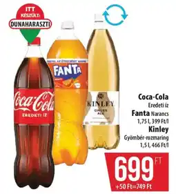 Coop Coca-Cola Fanta Kinley ajánlat