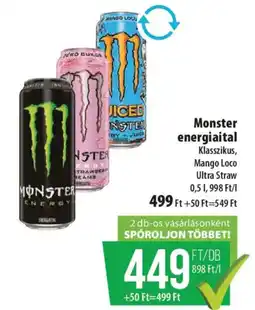 Coop Monster energiailtal ajánlat