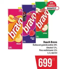 Coop Rauch Bravo ajánlat