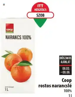 Coop Coop rostos narancslé ajánlat