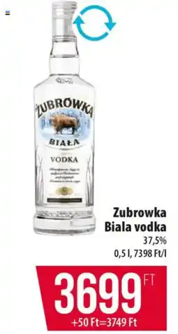 Coop Zubrowka biala vodka ajánlat