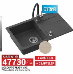 Merkury Market Ready Max mosogató ajánlat