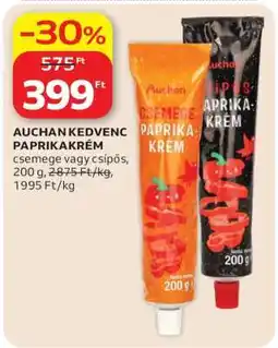 Auchan AUCHAN KEDVENC PAPRIKAKRÉM ajánlat