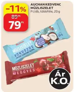 Auchan Auchan Kedvenc Müzliszelet ajánlat