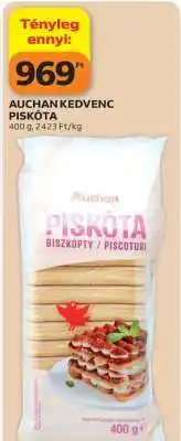 Auchan Auchan Kedvenc Piskóta ajánlat
