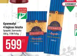 Coop Gyermelyi 4 tojásos tészta ajánlat