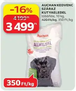 Auchan Auchan Kedvenc Száraz Kutyaeledel ajánlat