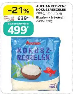 Auchan AUCHAN KEDVENC KÓKUSZRESZELÉK ajánlat