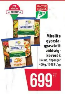 Coop Mirelite gyorsfagyasztott zöldségkeverék ajánlat
