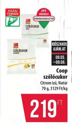 Coop Coop szőlőcukor ajánlat