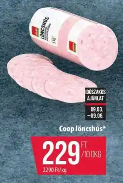 Coop Coop löncshús ajánlat