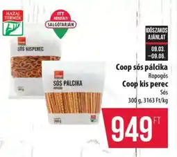 Coop Coop sós pálcika / Coop kis perec ajánlat