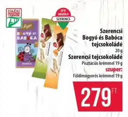 Coop Szerencsi Bogyó és Babóca tejcsokoládé ajánlat