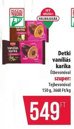 Coop Detki Vaníliás Karika ajánlat
