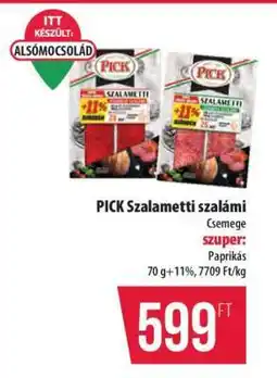 Coop Pick Szalametti szalámi ajánlat