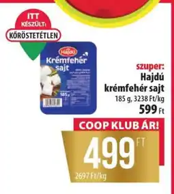 Coop Hajdú Krémfehér Sajt ajánlat