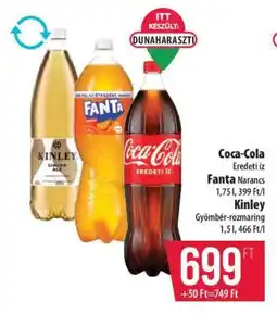 Coop Coca-Cola, Fanta, Kinley ajánlat