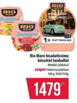 Coop Rio Mare Insalatissime készétel tonhallal ajánlat