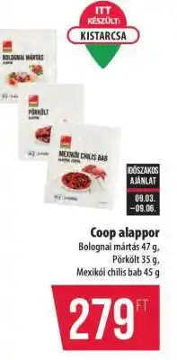 Coop Coop alappor ajánlat