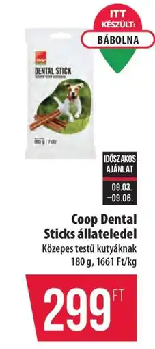 Coop Coop Dental Sticks állateledel ajánlat