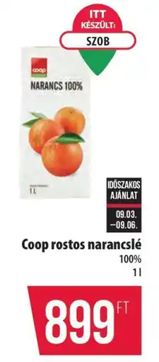 Coop Coop rostos narancslé ajánlat