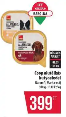 Coop Coop alutálkás kutyaeledel ajánlat