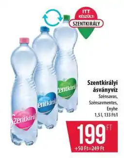 Coop SZENTKIRÁLYI Ásványvíz ajánlat