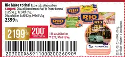 Coop RIO MARE TONHAL ajánlat