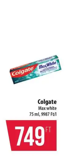 Coop Colgate Max White ajánlat