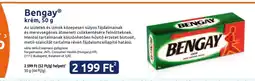 Benu Gyógyszertárak Bengay krém, 50 g ajánlat