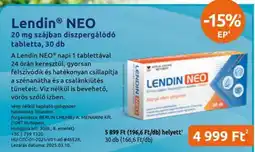 Benu Gyógyszertárak Lendin NEO ajánlat