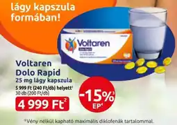 Benu Gyógyszertárak Voltaren Dolo Rapid ajánlat