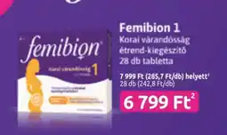 Benu Gyógyszertárak Femibion 1 ajánlat