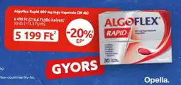 Benu Gyógyszertárak Algoflex Rapid 400 mg lágy kapszula (30 db) ajánlat