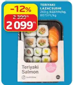 Auchan TERIYAKI LAZAC SUSHI ajánlat