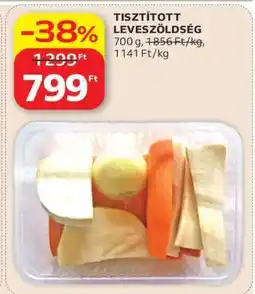 Auchan TISZTÍTOTT LEVESZÖLDSÉG ajánlat